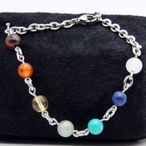 Bracelet 7 Chakras Chaîne perles